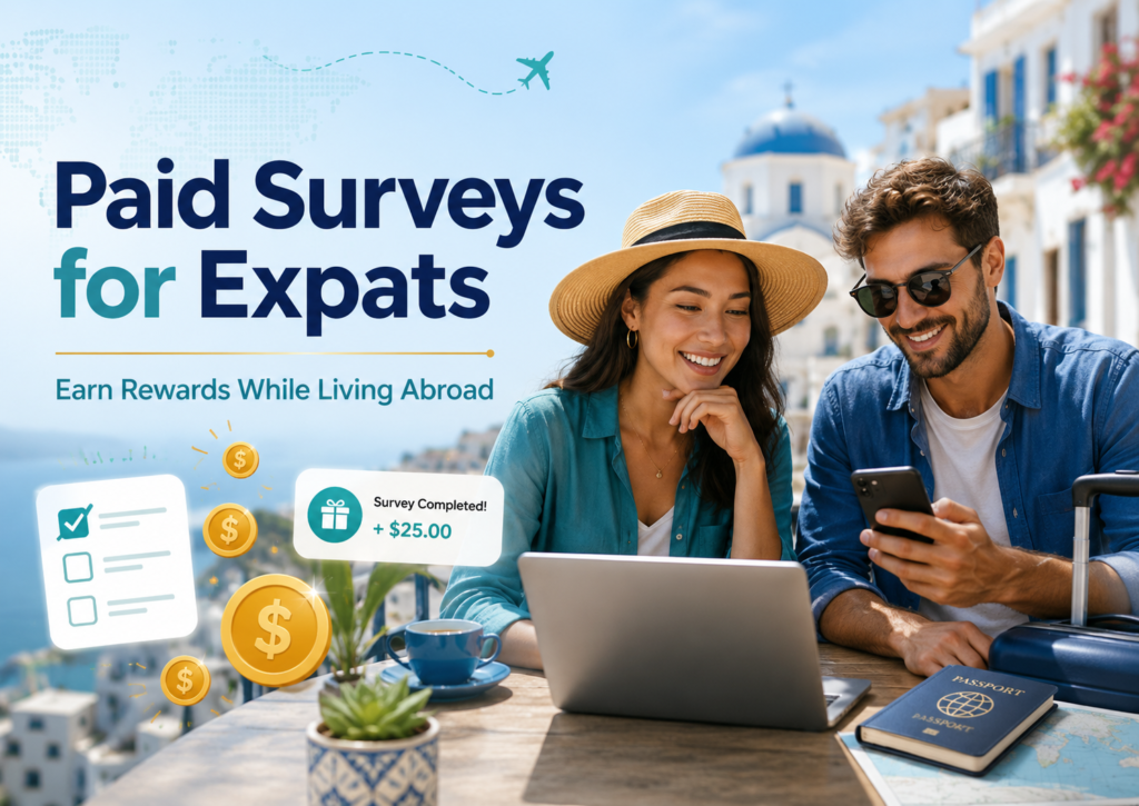 Paid surveys for expats