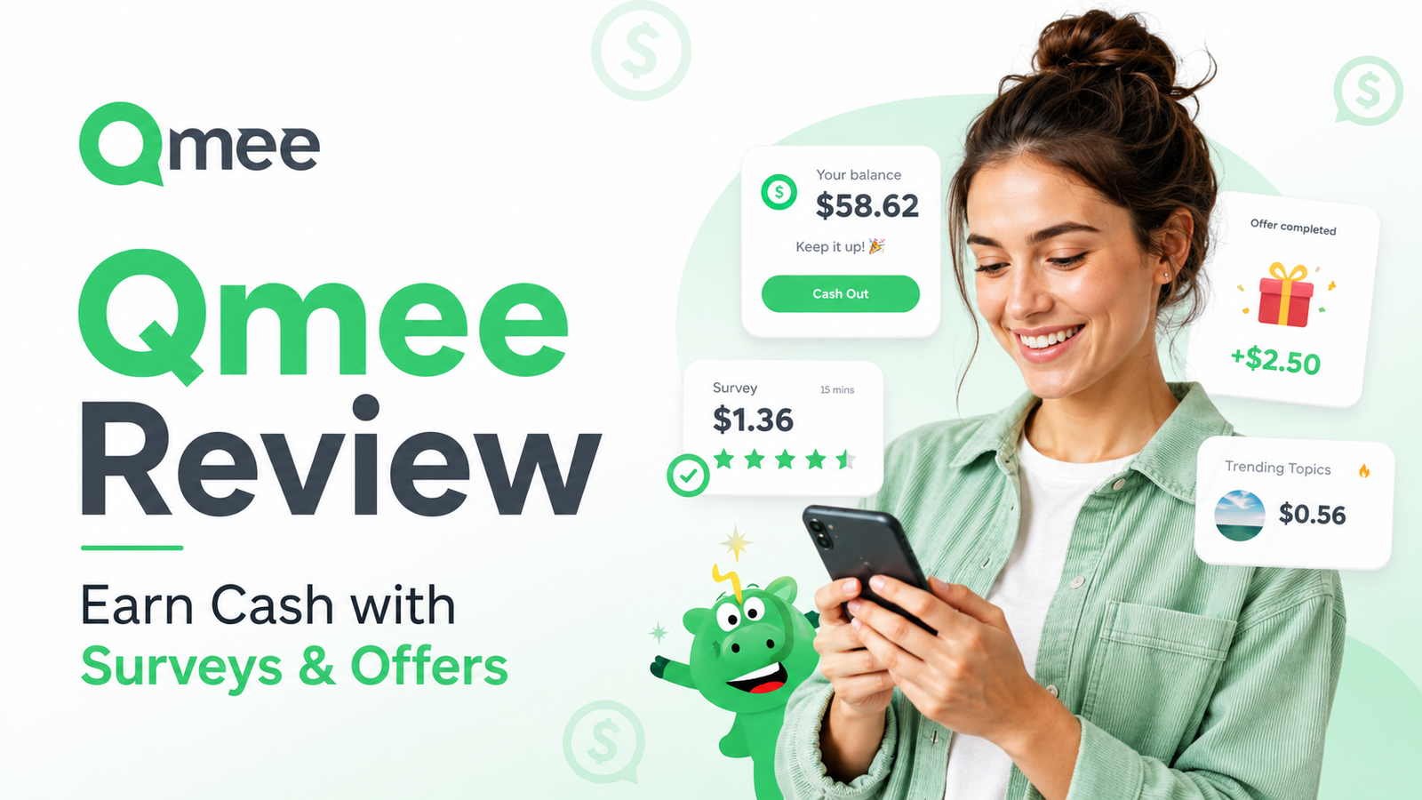 Qmee review paid survey app