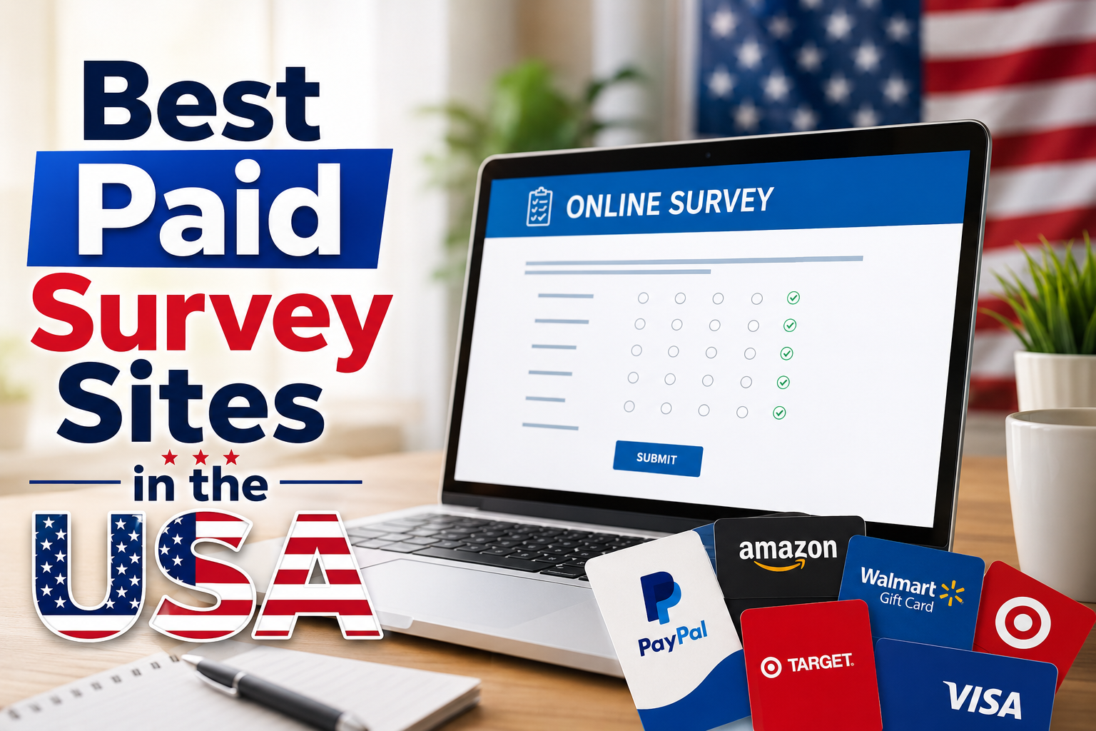 Best paid survey sites in the USA