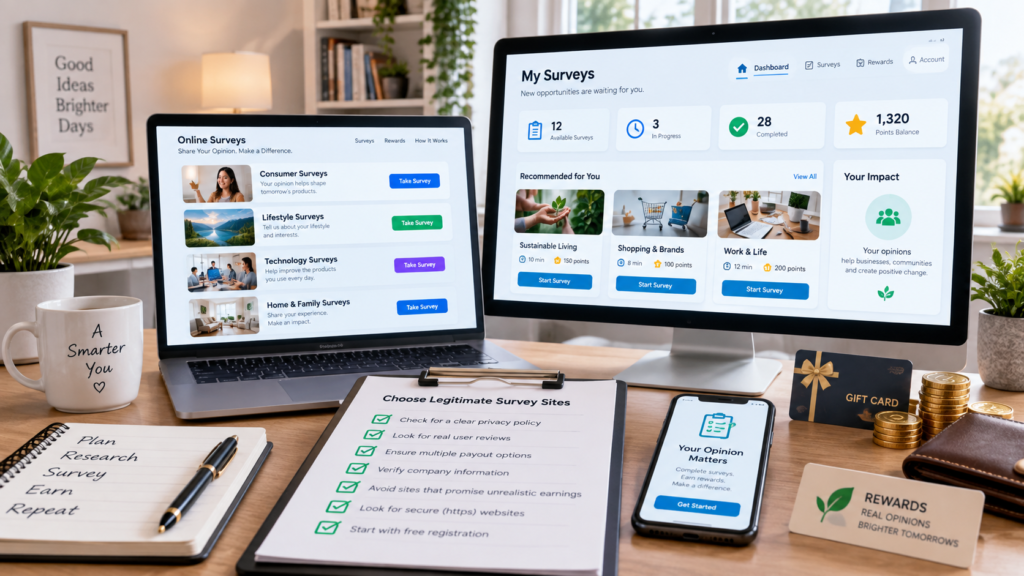 legitimate paid survey sites guide