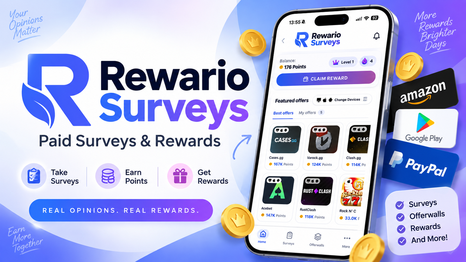 Rewario Surveys Review 2026