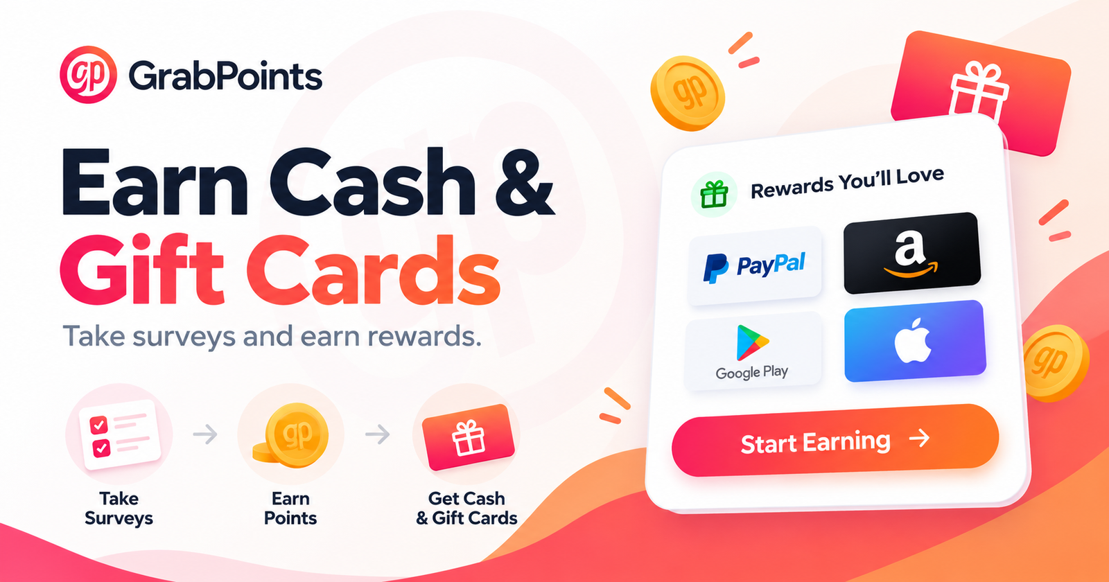 Earn Cash and Gift Cards