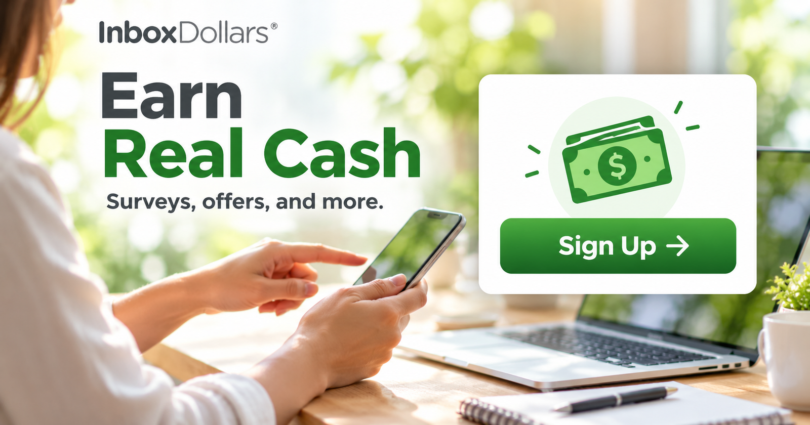 Earn Real Cash with InboxDollars