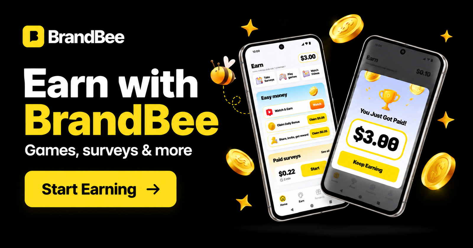Earn Rewards with BrandBee