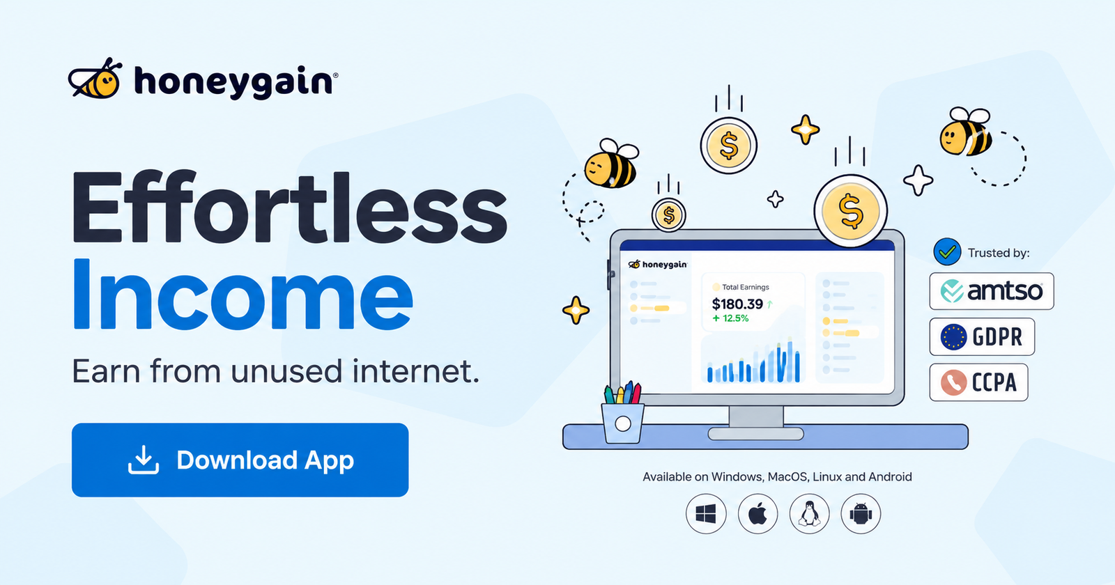 Effortless Income with Honeygain
