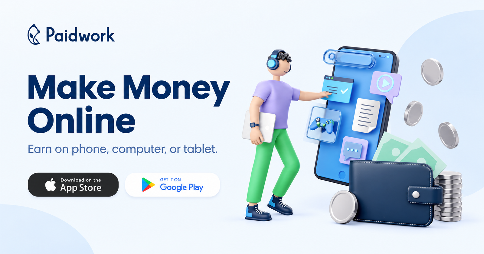 Make Money Online with Paidwork