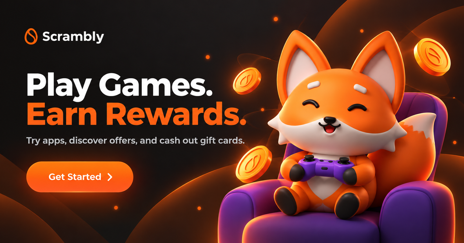 Play Games, Earn Rewards with Scrambly